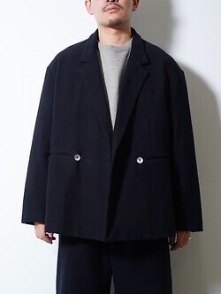 アクシス メンズ ダブルブレステッドジャケット 写真13