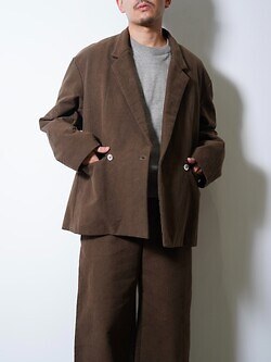 アクシス メンズ ダブルブレステッドジャケット 写真4
