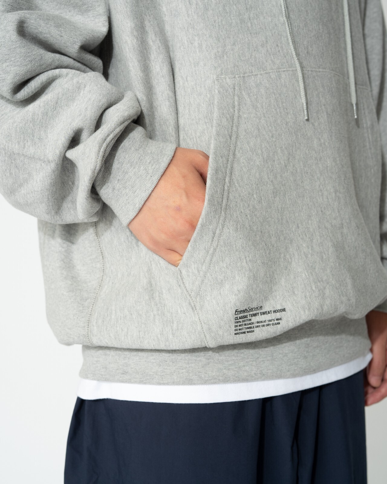 FreshService 남성 CLASSIC TERRY SWEAT HOODIE 이미지9