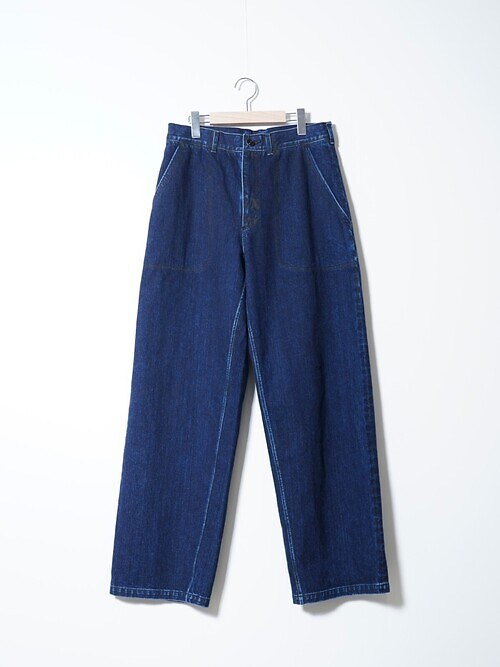 URUSHI COATED DENIM BAKER TROUSERS｜NULABEL MENS