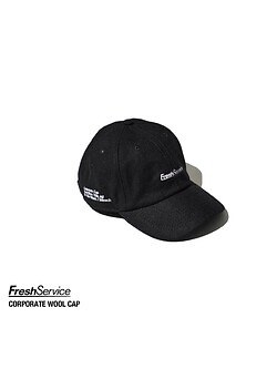 フレッシュサービス(FreshService) レディース & メンズ コーポレートウールキャップ ブラック Free