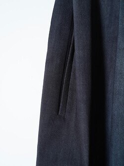 saby MENS TWO TUCK TROUSERS - Bishu Japan Flow dyeing FAB -  IMAGE5