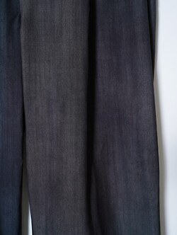 saby MENS TWO TUCK TROUSERS - Bishu Japan Flow dyeing FAB -  IMAGE8