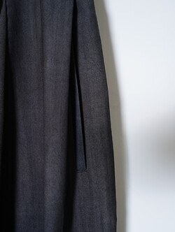saby MENS TWO TUCK TROUSERS - Bishu Japan Flow dyeing FAB -  IMAGE6