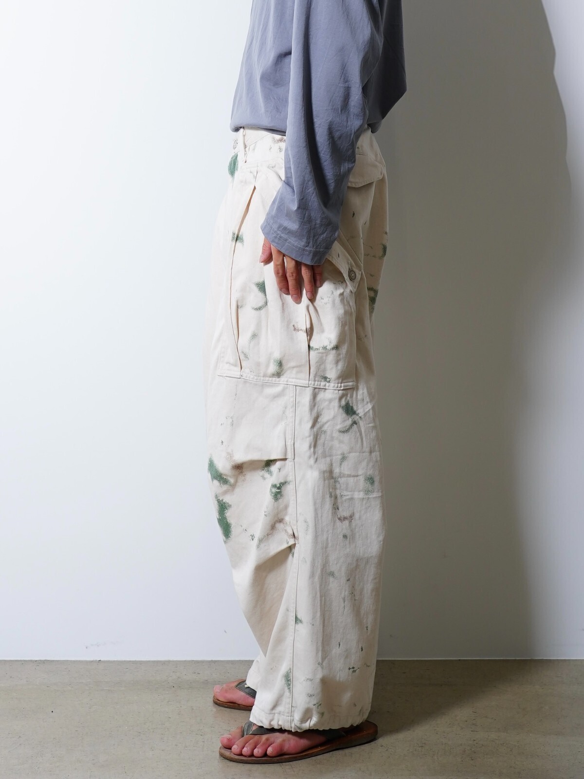 GURANK MENS Camo cargo pants IMAGE14