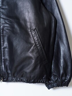 YOKE 남성 Calf Leather Sports Jacket 이미지6