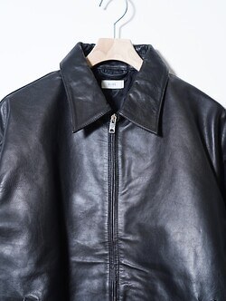 YOKE 남성 Calf Leather Sports Jacket 이미지4