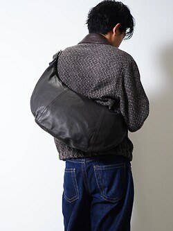 YOKE 여성 & 남성 Carf Leather Shoulder Bag 이미지11