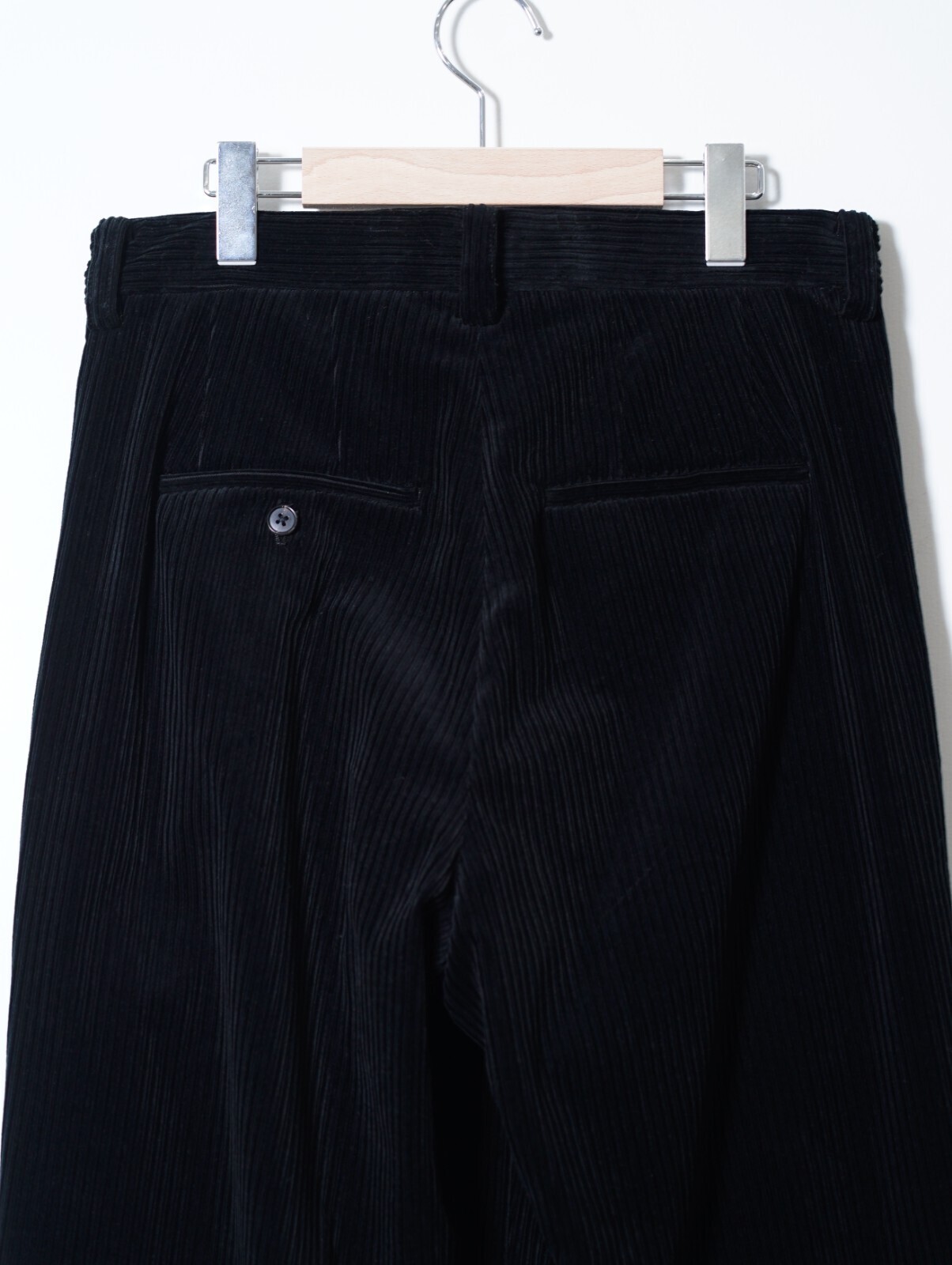 BISOWN MENS MIXED-WALE CORDUROY 2TUCK TROUSERS IMAGE5
