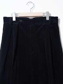 BISOWN MENS MIXED-WALE CORDUROY 2TUCK TROUSERS IMAGE3