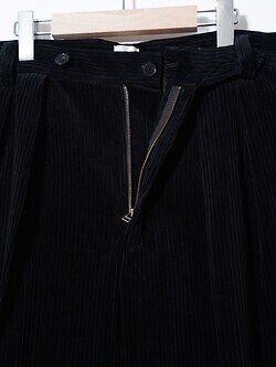 BISOWN MENS MIXED-WALE CORDUROY 2TUCK TROUSERS IMAGE4