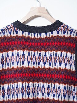 BISOWN WOMENS & MENS CASHMERE MIX PATTERN VEST IMAGE4