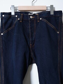 ネヴァーフォーゲット メンズ スリーディー ツイステッド ジーンズ 画像3