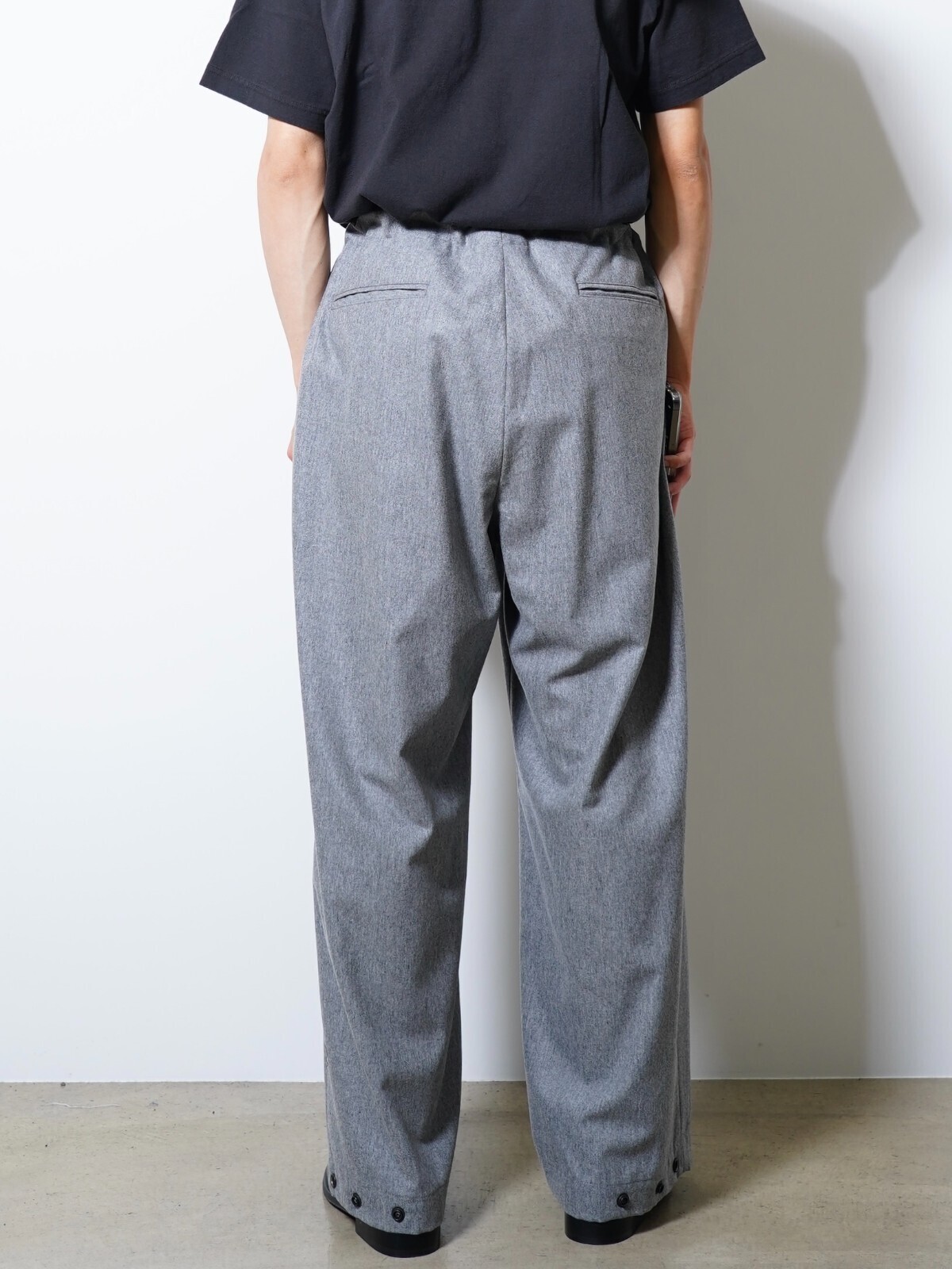 ANTHEM A MENS WOOL CASHMERE POPLIN MELTON NO-BRAINER PANTS IMAGE9