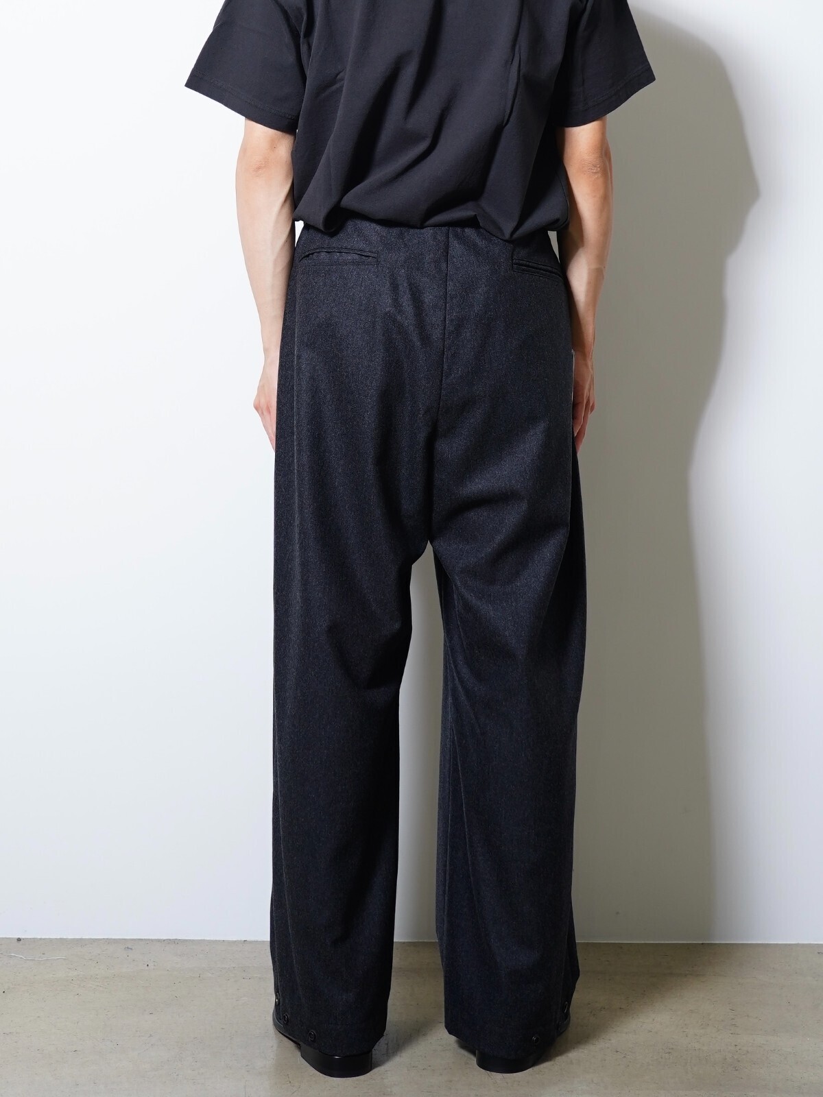ANTHEM A MENS WOOL CASHMERE POPLIN MELTON NO-BRAINER PANTS IMAGE21