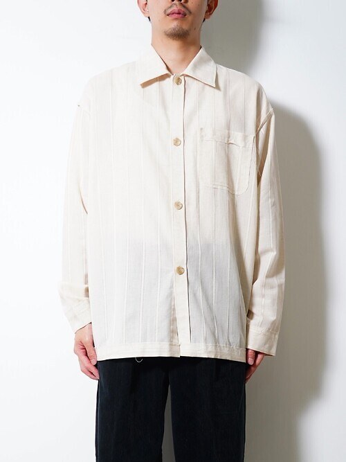 COMFORT SHIRT - LENO｜YUTASETOGAWA 男士