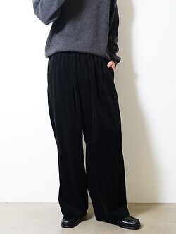 Blanc YM 男士 Corduroy Relax Trousers 写真12