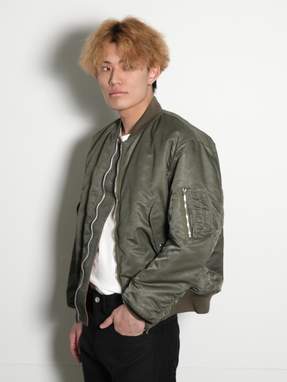 ダイリク メンズ "スティーブ" MA-1 画像15