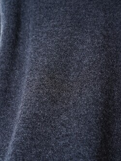 Blanc YM WOMENS & MENS Wool Open Collar Knit Shirts IMAGE14
