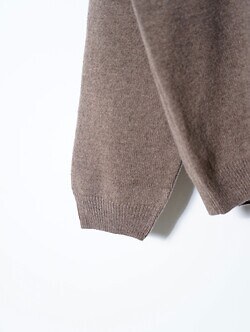 Blanc YM WOMENS & MENS Wool Open Collar Knit Shirts IMAGE4