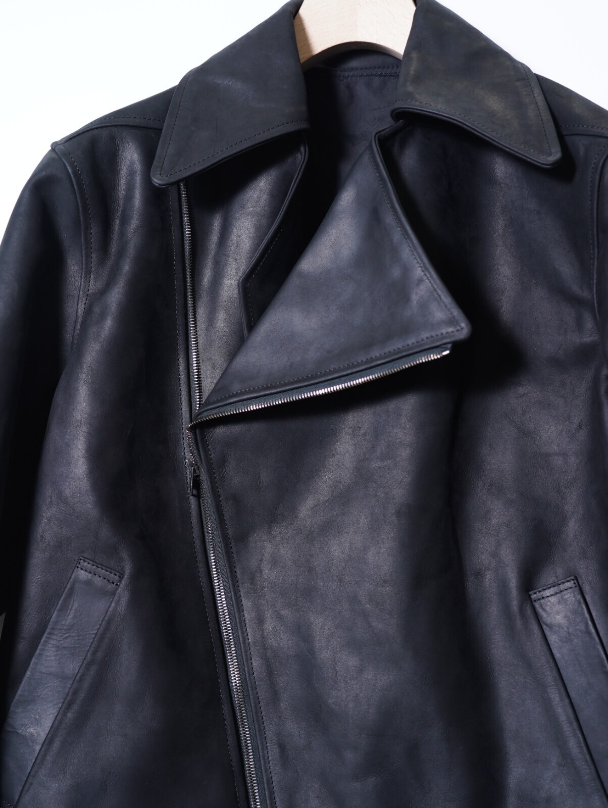 Blanc YM 男士 Semi-Double Rider’s Jacket 图片4