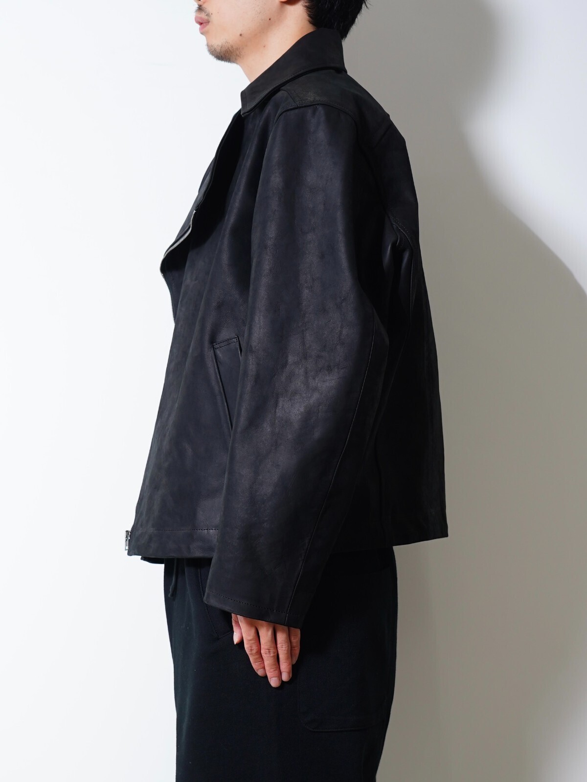 Blanc YM 남성 Semi-Double Rider’s Jacket 写真2