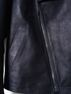 Blanc YM 男士 Semi-Double Rider’s Jacket 图片5