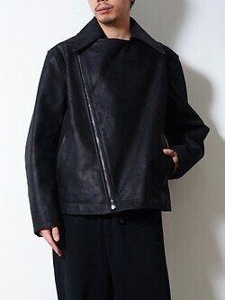 Blanc YM 남성 Semi-Double Rider’s Jacket 写真5