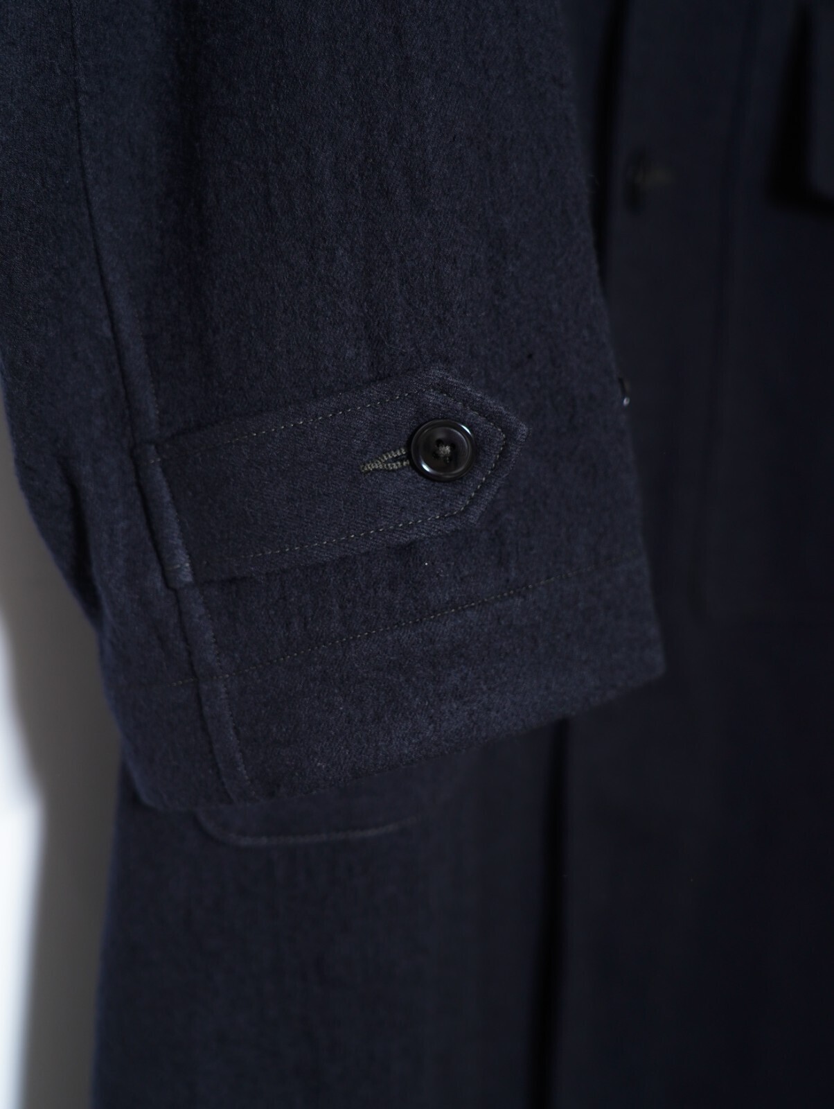 SHUREN 男士 BRUSHED COTTON WOOL TWILL COAT 图片20