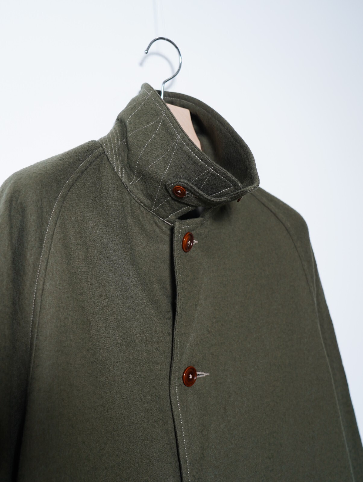 SHUREN 男士 BRUSHED COTTON WOOL TWILL COAT 图片5