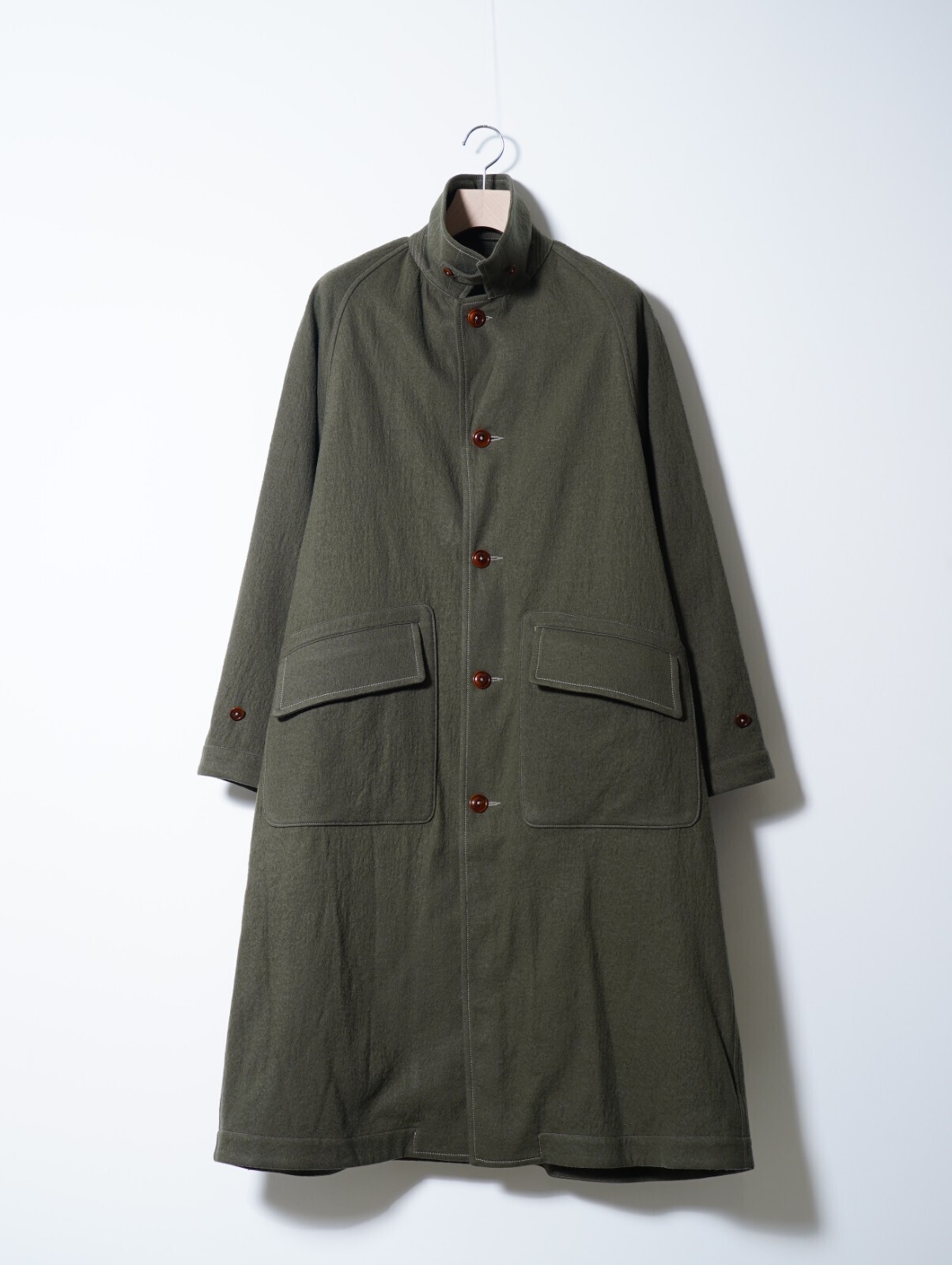 SHUREN 男士 BRUSHED COTTON WOOL TWILL COAT 图片2