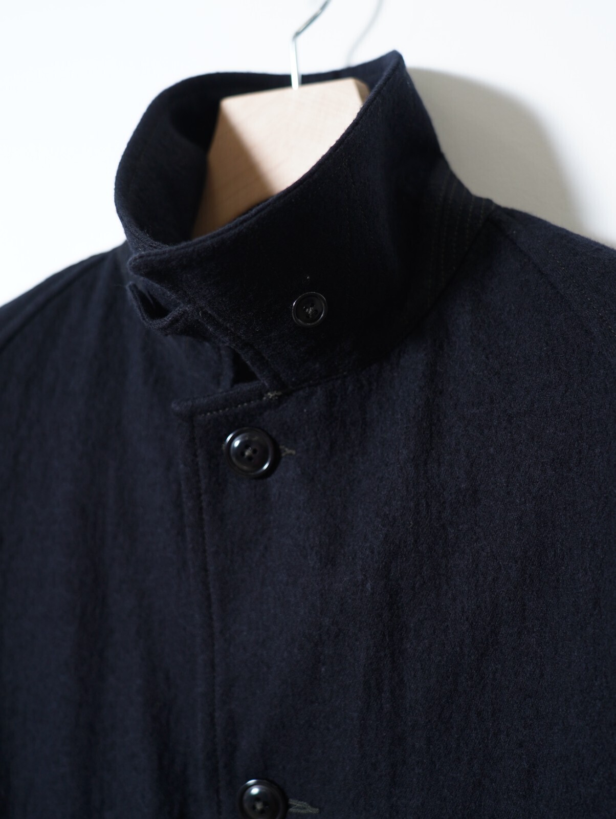 SHUREN 男士 BRUSHED COTTON WOOL TWILL COAT 图片15