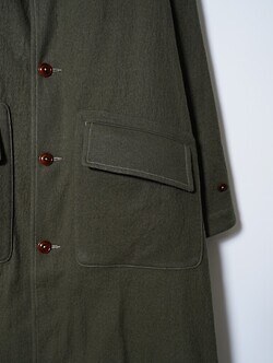 SHUREN 男士 BRUSHED COTTON WOOL TWILL COAT 图片8