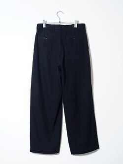 シュレン メンズ ブラッシュド コットン ウール ツイル パンツ 画像13