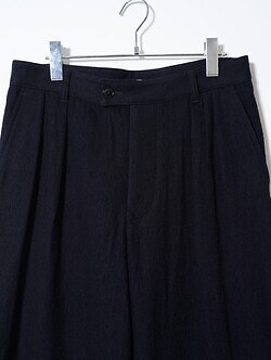 シュレン メンズ ブラッシュド コットン ウール ツイル パンツ 画像14