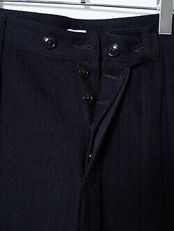 シュレン メンズ ブラッシュド コットン ウール ツイル パンツ 画像15