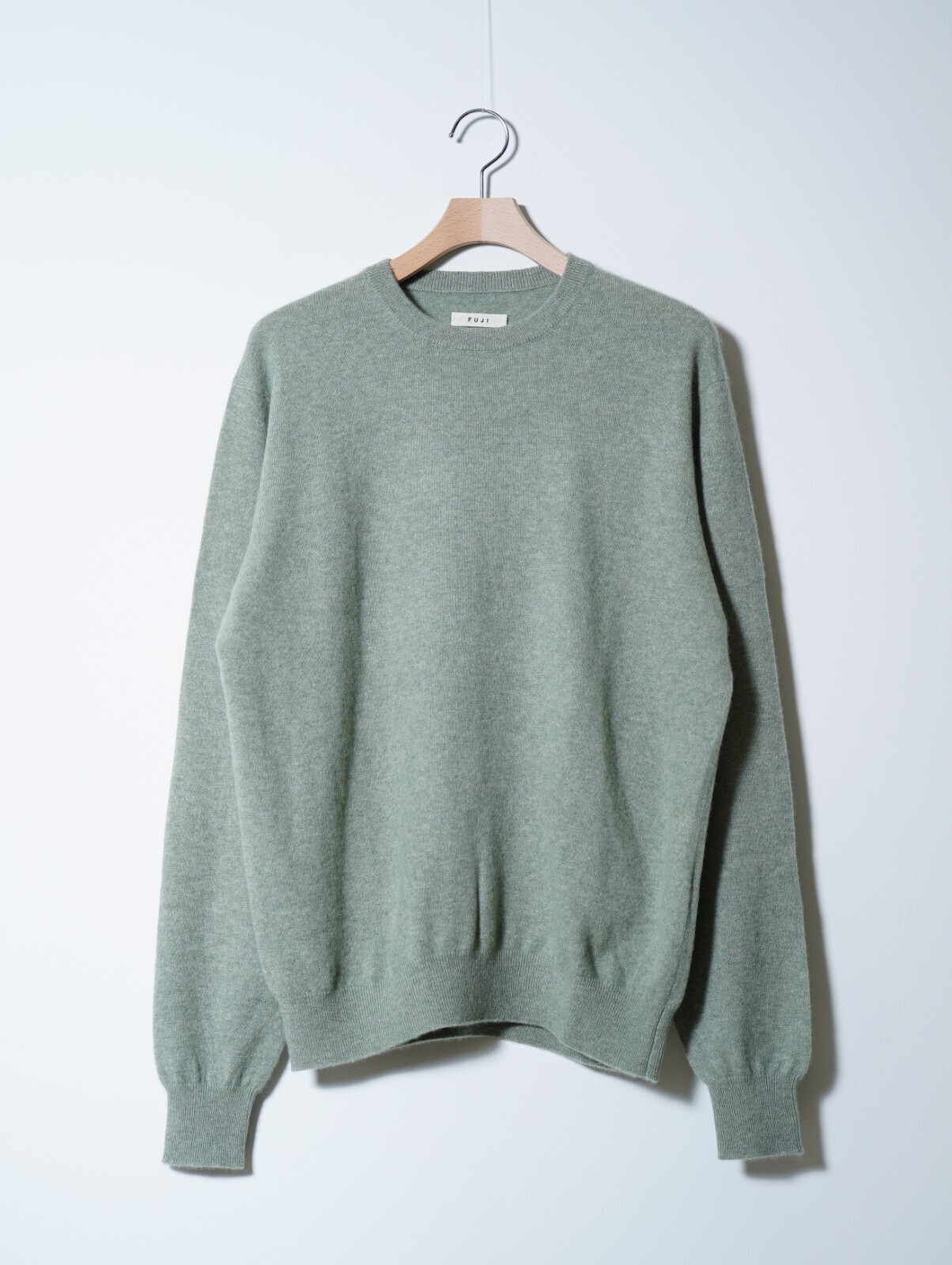 FUJI 男裝 CASHMERE CREW NECK KNIT 圖片1
