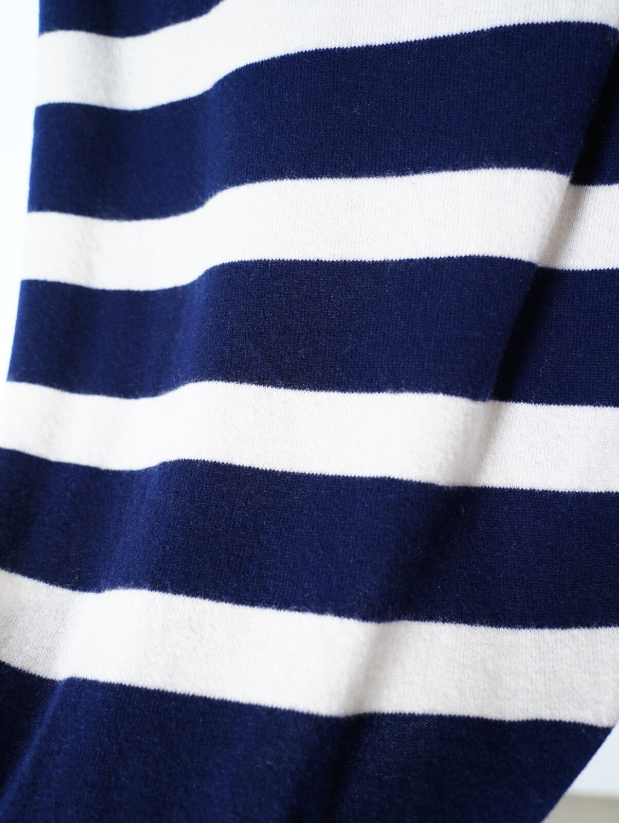 FUJI 男裝 CASHMERE BORDER SKIPPER KNIT 圖片6