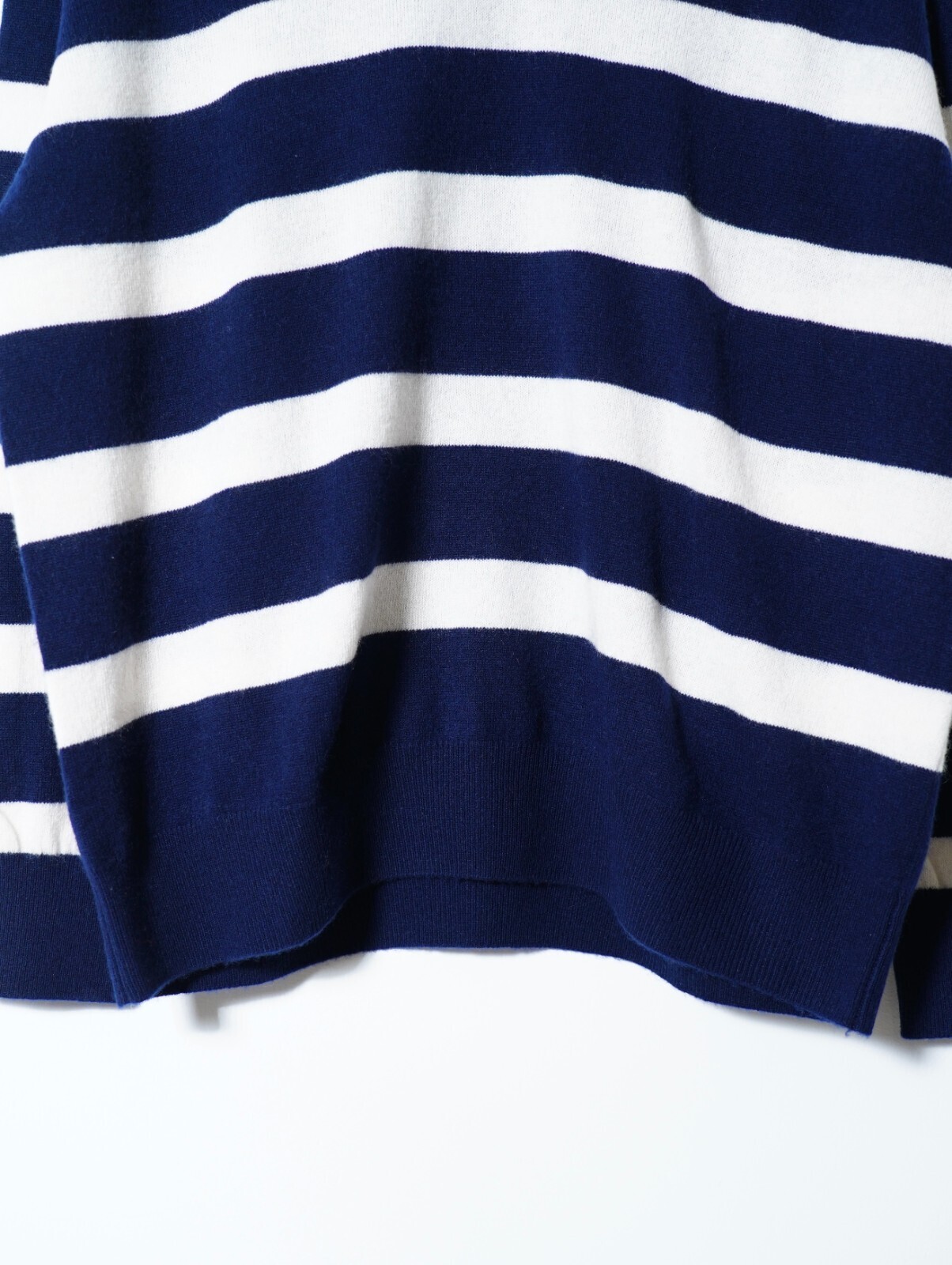FUJI 男裝 CASHMERE BORDER SKIPPER KNIT 圖片7
