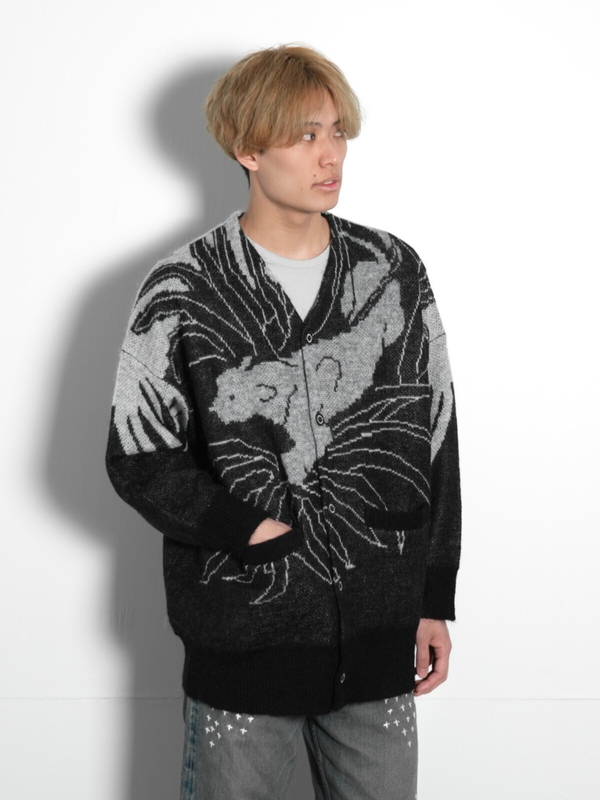 【購入時44000円】DAIRIKU 23ss モヘアカーディガン Argyle Mohair Knit Cardigan | DAIRIKU(ダイリク) / トップス