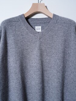 ビソウン メンズ カシミヤ  Vネック メンズ 画像3