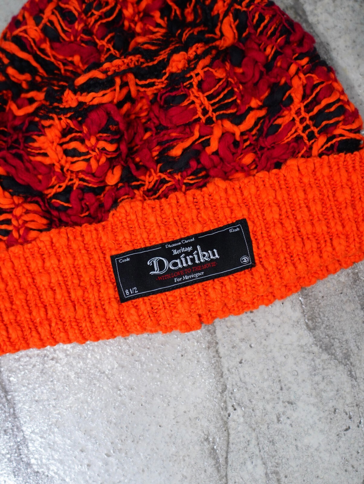 DAIRIKU 女裝 & 男裝 "Odd Hotel's Carpet" Knit Cap 圖片3