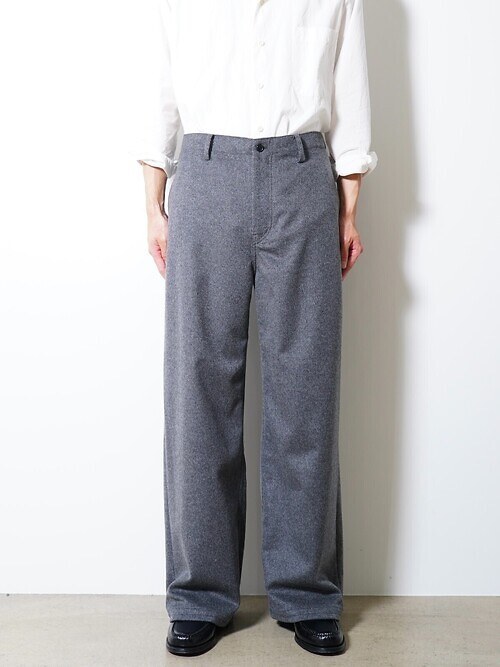 WIDE STRAIGHT PANTS｜IRENISA 男士