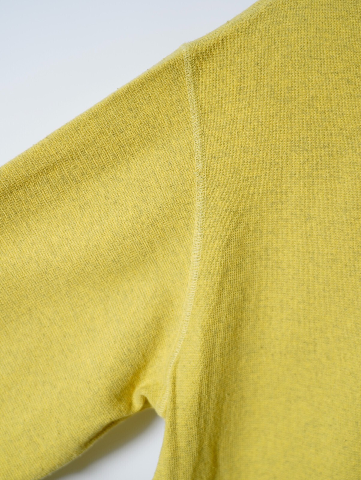 saby 男裝 HIGH NECK LONG SLEEVE TEE <Over Dye>- 26/1 BD Micro Waffle - 圖片13
