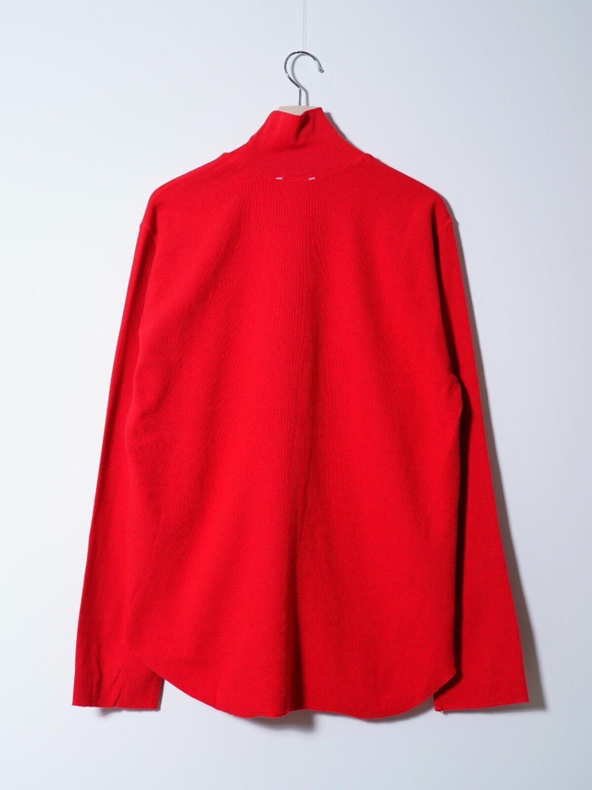 saby 男裝 HIGH NECK LONG SLEEVE TEE <Over Dye>- 26/1 BD Micro Waffle - 圖片2