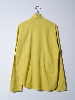 saby 男裝 HIGH NECK LONG SLEEVE TEE <Over Dye>- 26/1 BD Micro Waffle - 圖片8