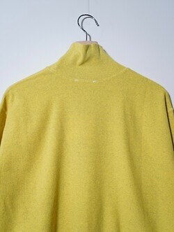 saby 男裝 HIGH NECK LONG SLEEVE TEE <Over Dye>- 26/1 BD Micro Waffle - 圖片12