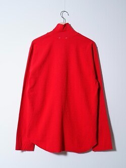 saby 男裝 HIGH NECK LONG SLEEVE TEE <Over Dye>- 26/1 BD Micro Waffle - 圖片2