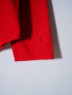 saby 男裝 HIGH NECK LONG SLEEVE TEE <Over Dye>- 26/1 BD Micro Waffle - 圖片5