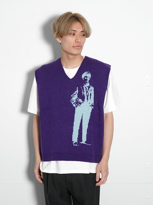 “Benjamin” Knit Vest｜DAIRIKU WOMENS & MENS